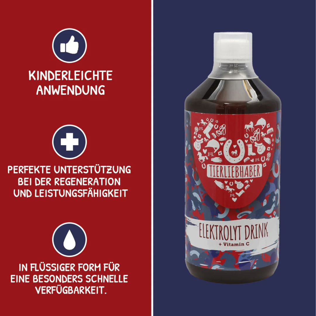 Tierliebhaber Elektrolyt Drink