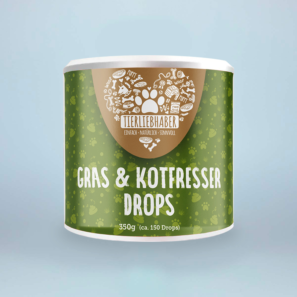 Tierliebhaber Gras - & Kotfresser Drops