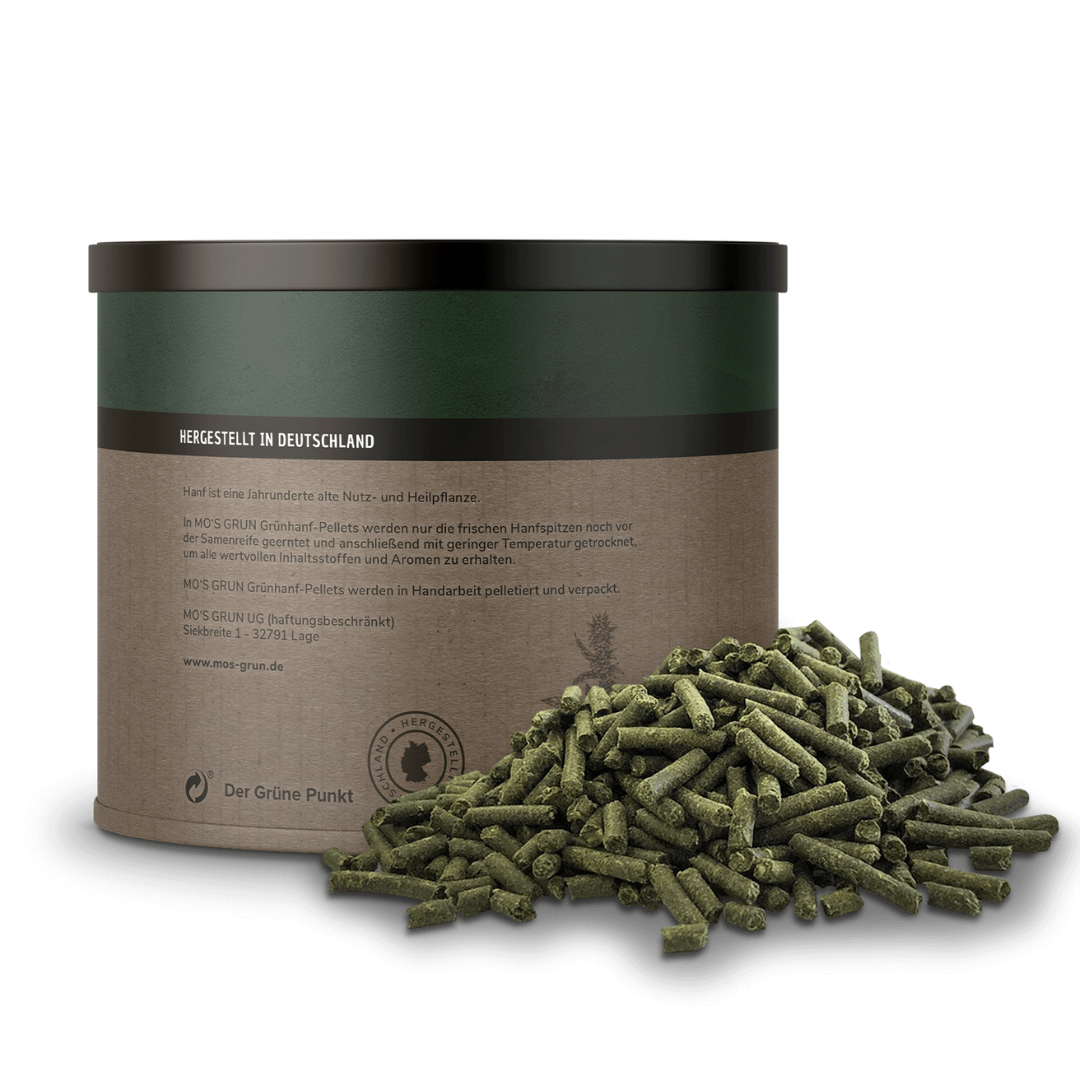 MO´s GRUN Oregano-Pellets für Hunde in der Dose