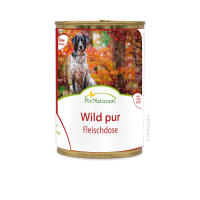 PerNaturam Fleischdose Wild pur 6 x 400 g